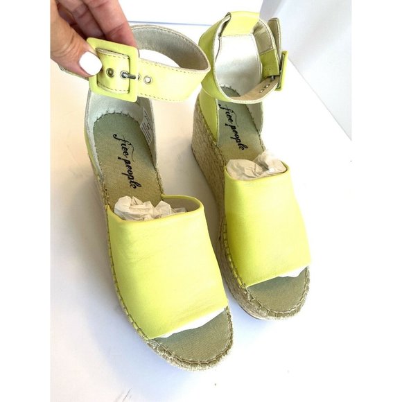 NEW Free People Coastal Platform Espadrille Sandal - Picture 9 of 12